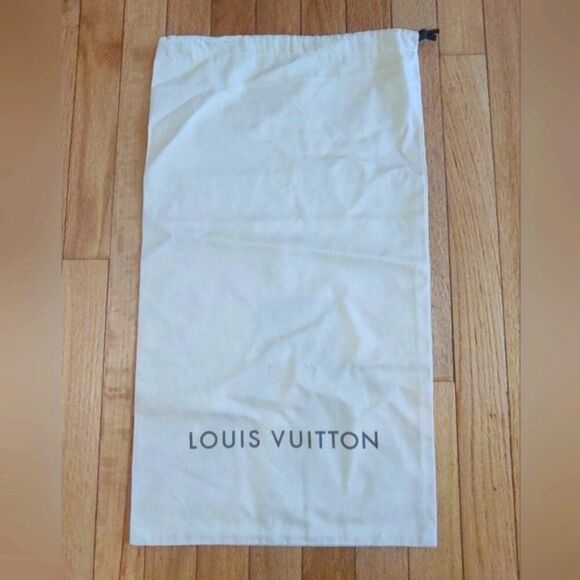 Louis Vuitton drawstring dust bag 13x22" EUC - Picture 1 of 4
